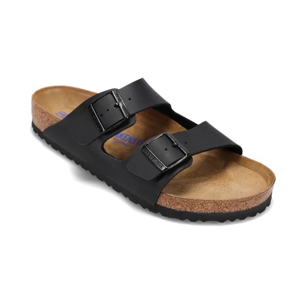 Shop Men's Arizona Soft Footbed Black Birko-Flor | Men's Sandals