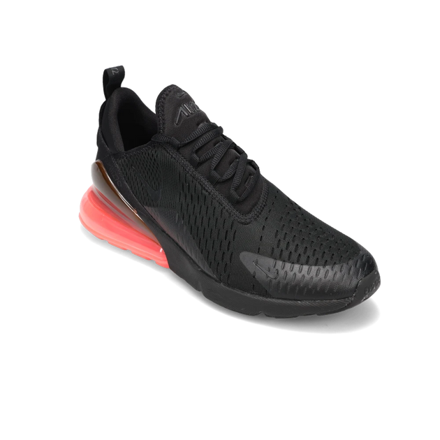 sho Men's Air Max 270 Black/Black/Hot Punch – Tradehome Shoes