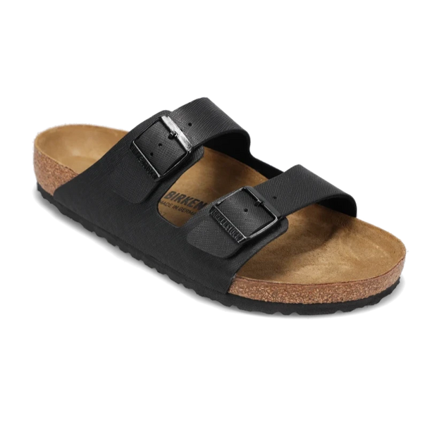 Shop Men's Arizona Saffiano Black Birko-Flor | Men's Sandals by