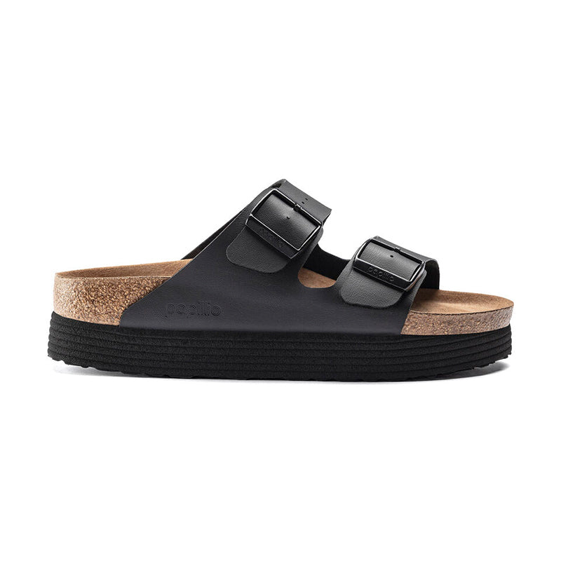 Women's Arizona Platform Vegan Black Birko-Flor