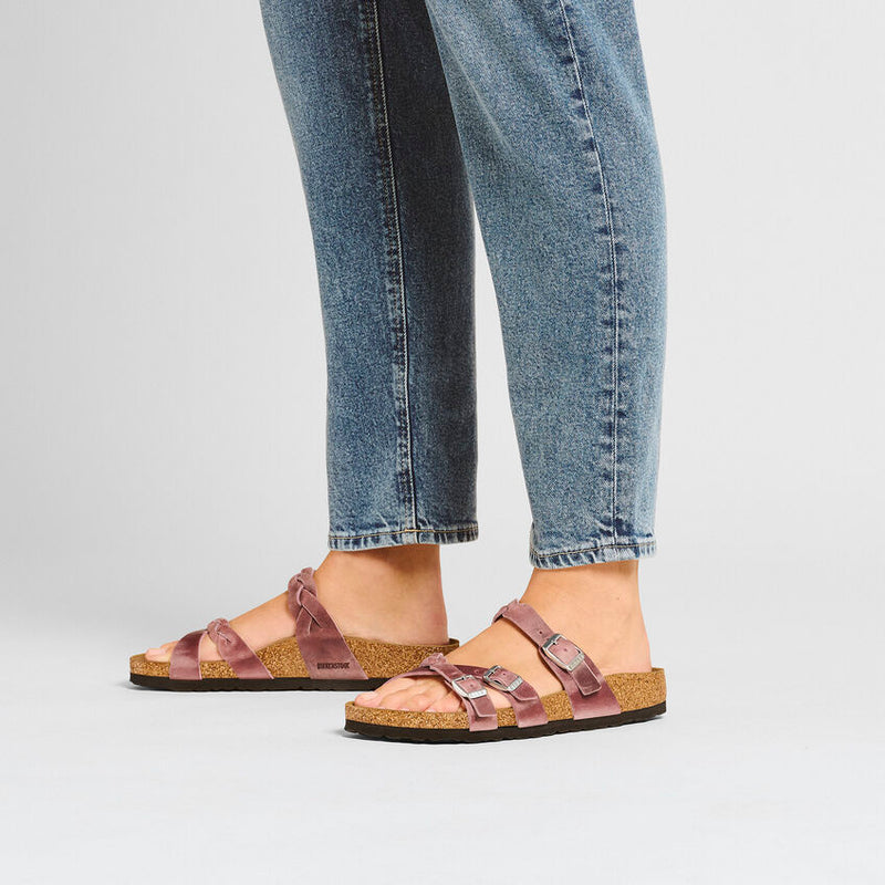 Women's Franca Braid Lavender Oiled Leather