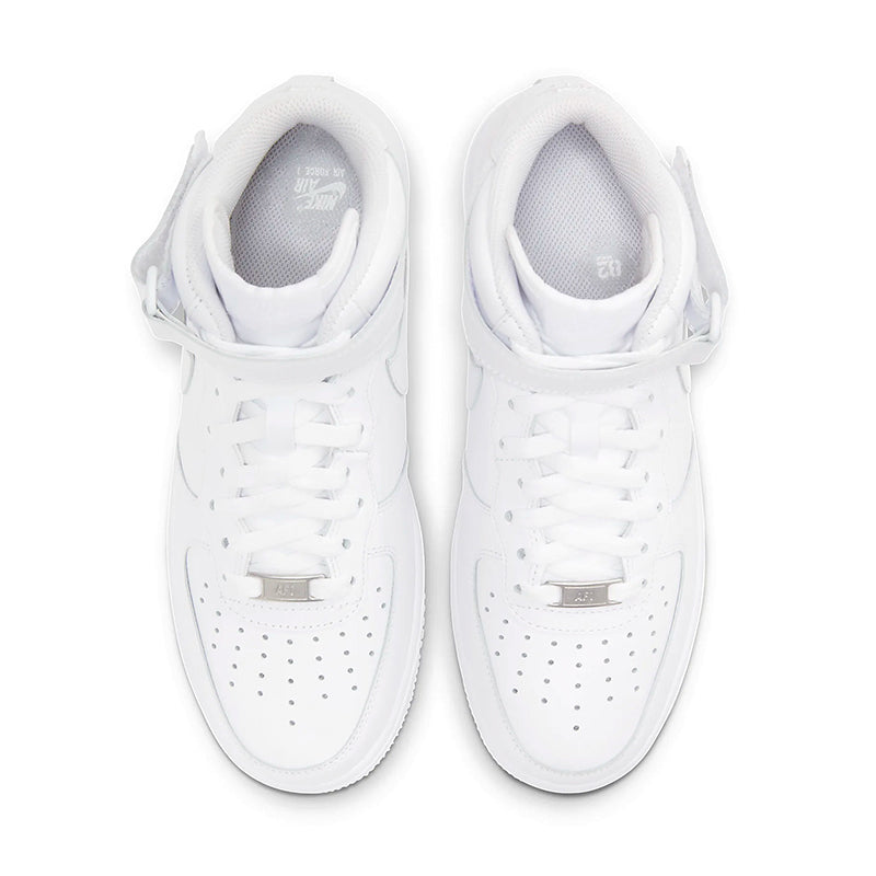Women's Air Force 1 '07 Mid White/White/White