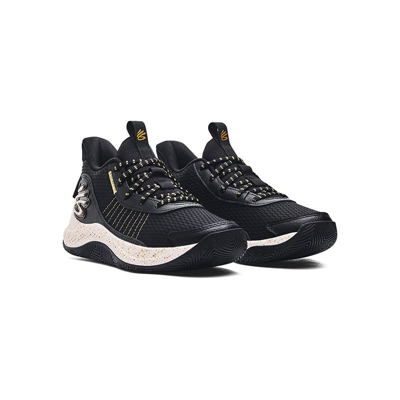 Kid's Grade School Curry 3Z7 Black/Black/Metallic