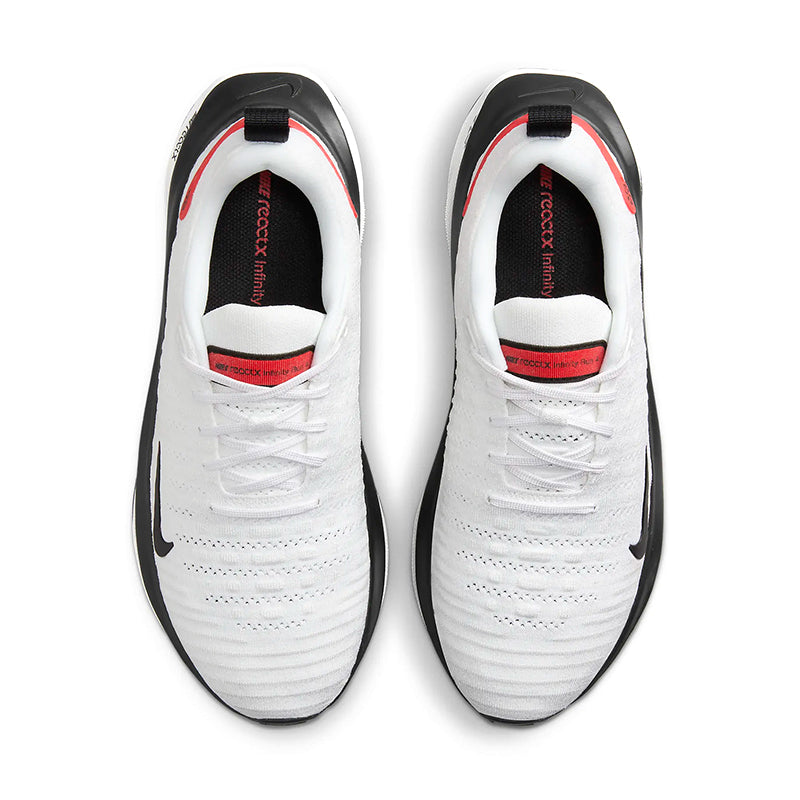 Men's React Infinity Run Flyknit 4 White/Velvet/Plat