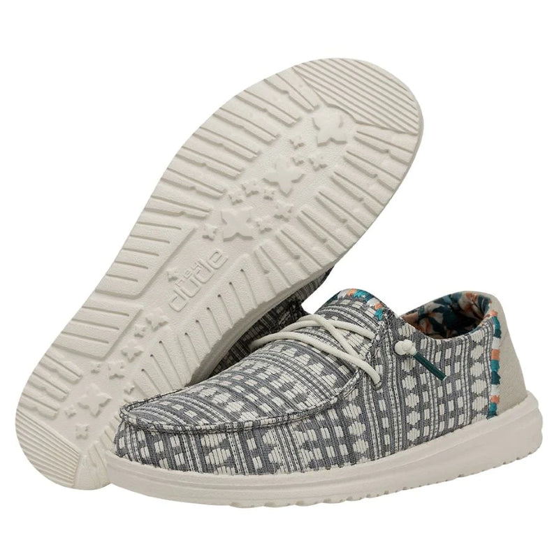 Women's Wendy Boho Embroidery Grey