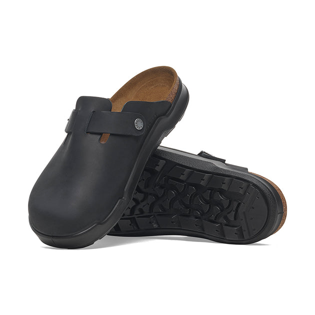 Men's Boston Crosstown Black Oiled Leather – Tradehome Shoes