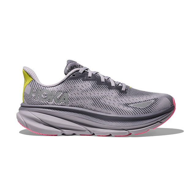 Women's Clifton 9 GORE-TEX Grey Skies/Foggy Grey – Tradehome Shoes