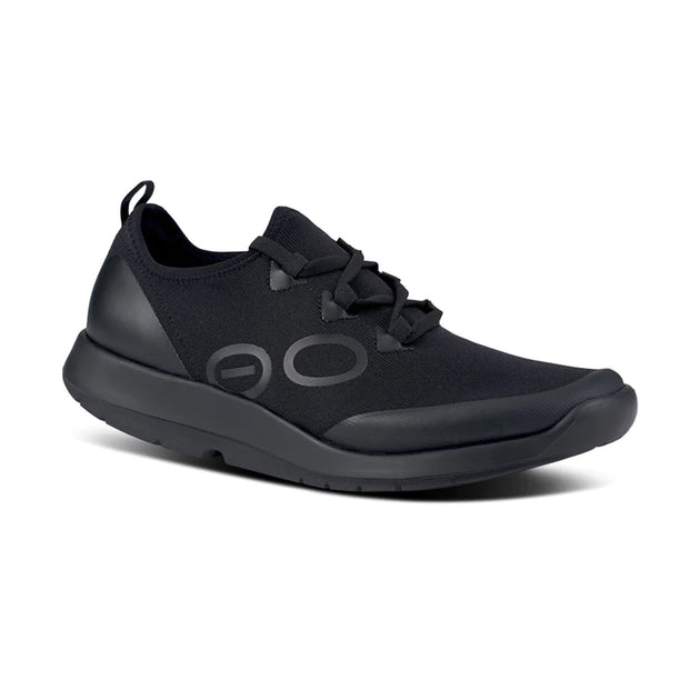 Shop Men's OOmg Sport LS Black | Men's Walking Shoes by Oofos