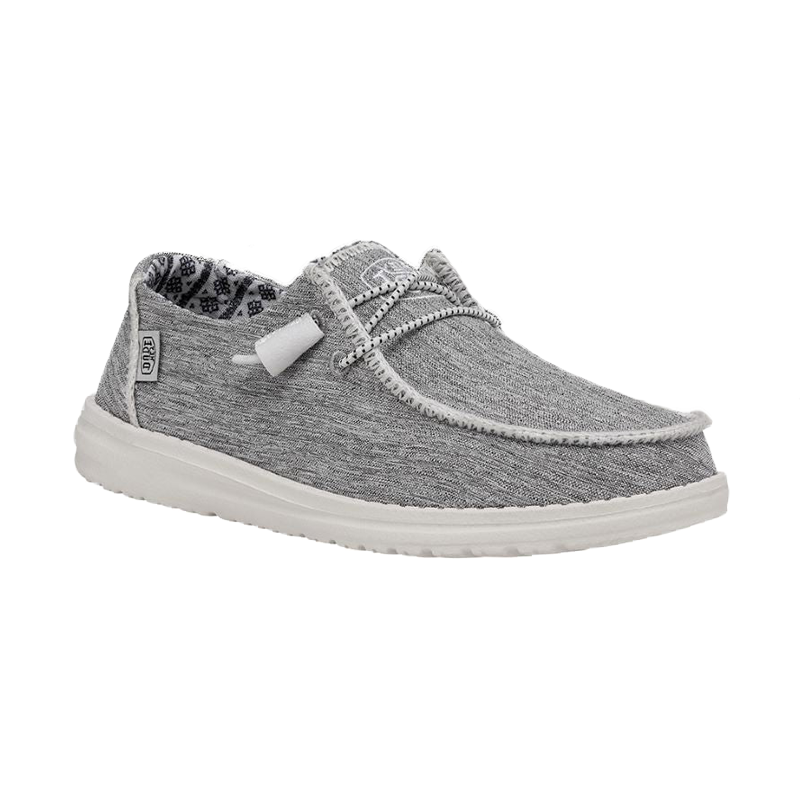 Women's Wendy Boho Stitch White Melange