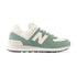 Women's 574 Dark Juniper/Quartz Pink