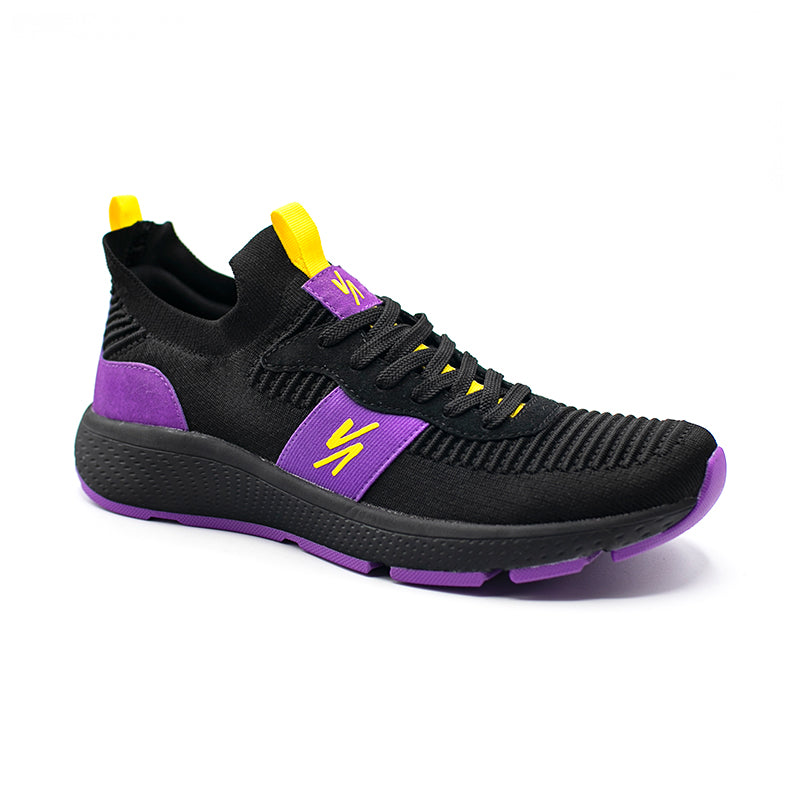 Men's Reign Black/Purple/Yellow