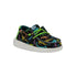 Kid's Preschool Wally Dino Black/Lime