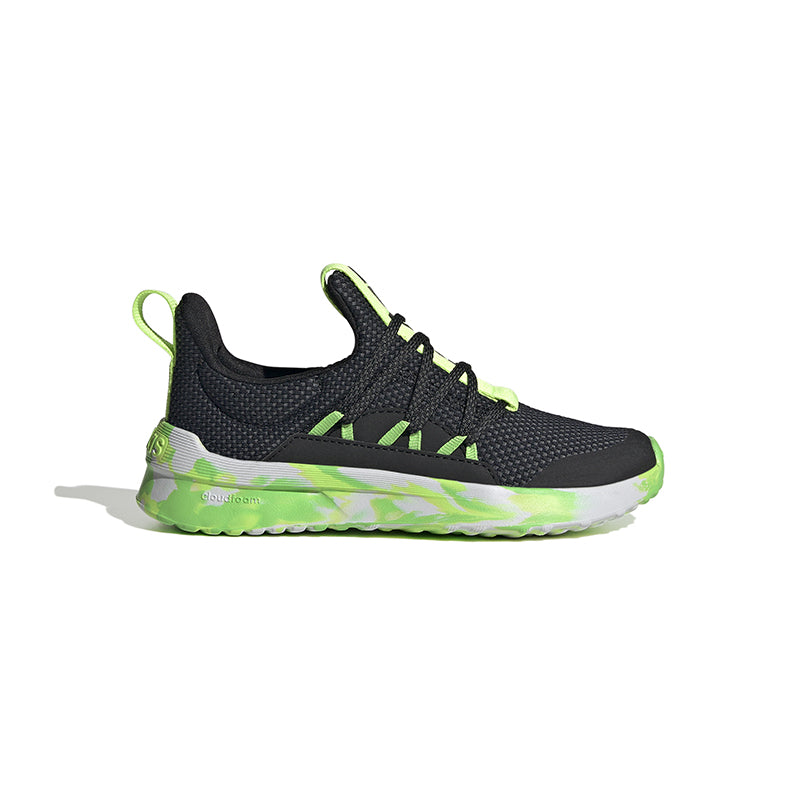 Kid's Preschool Lite Racer Adapt 5.0 Black/Black/Lucid Lemon