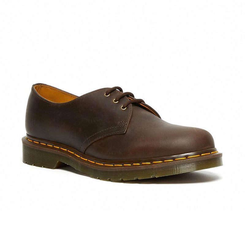Men's Dr. Martens 1461 - Gaucho Crazy Horse - 45° Angle - Available at Tradehome Shoes