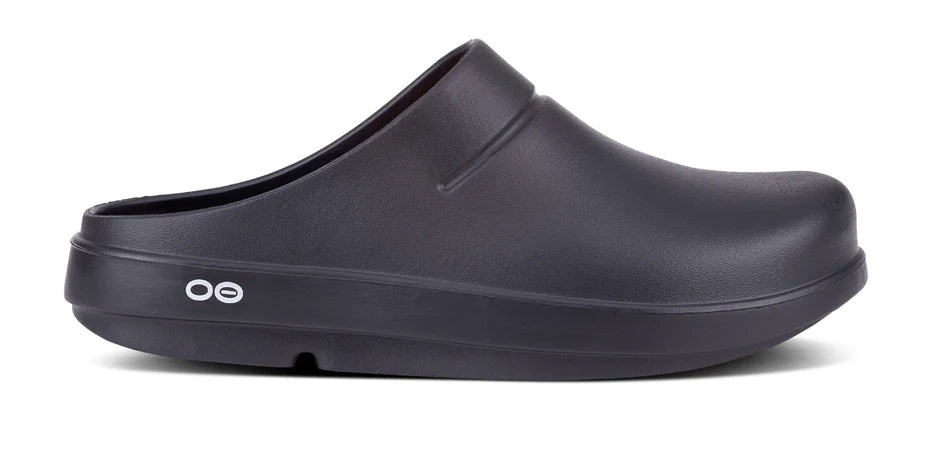Shop Men's OOcloog Black Matte | Men's Slip Ons Shoes by Oofos