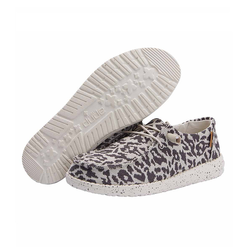 Women's Wendy Woven Cheetah Grey