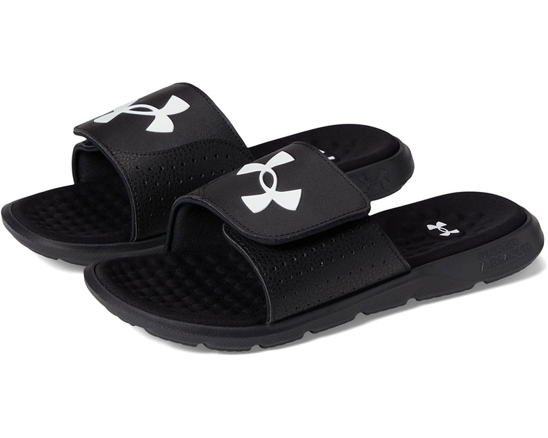 White under armour sandals hot sale