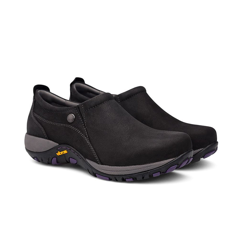 Women's Patti Waterproof Black Milled Nubuck