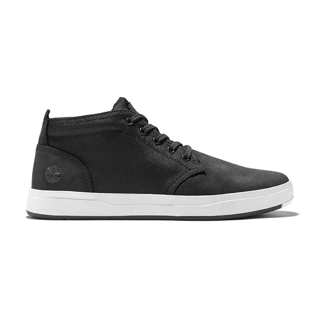 Timberland Men's Davis Square Black Nubuck - The Timberland