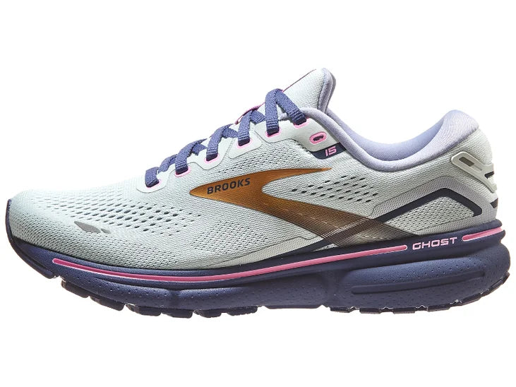 Women's Ghost 15 Spa Blue/Neo Pink/Copper