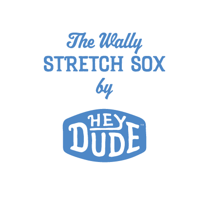 HEYDUDE Men's Wally Stretch Sox