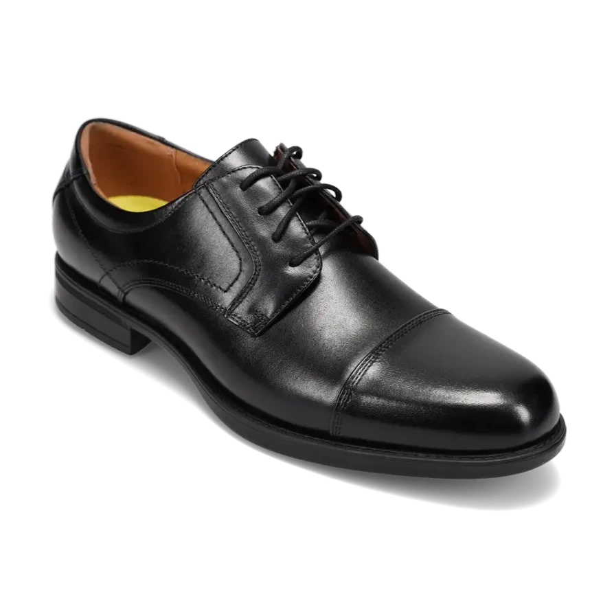 Men's Midtown Cap Toe Oxford Black – Tradehome Shoes