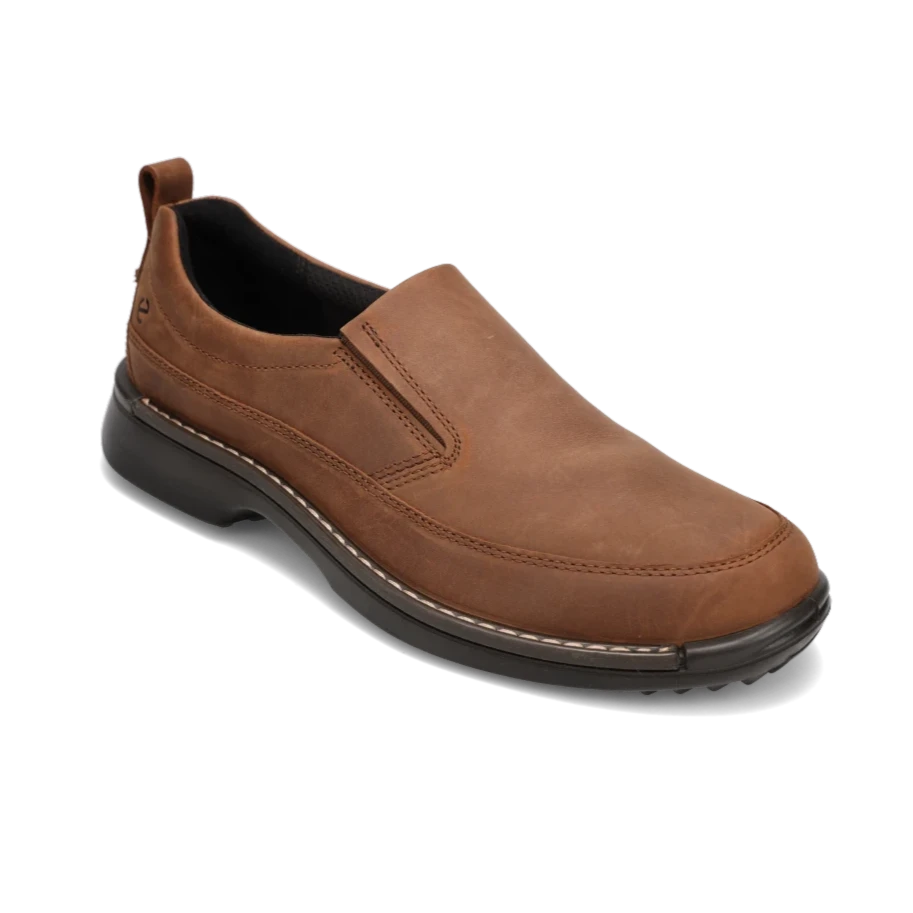 Men s Fusion Apron Toe Slip On Cocoa Brown Tradehome Shoes