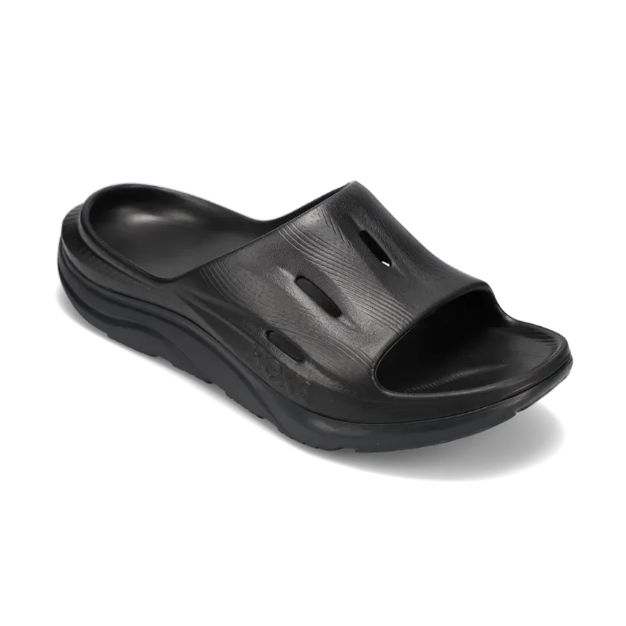 HOKA U ORA RECOVERY SLIDE3 27cmブラック Shop Men's Ora Recovery Slide 3 Black | Men's Sandals by HOKA