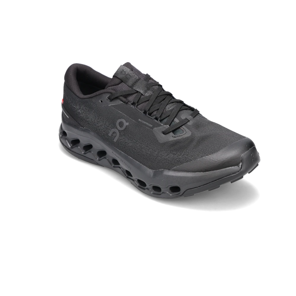 On　23センチ　Cloudsurfer Trail WP　黒 Mens On Cloudsurfer Trail Trail Running Shoe