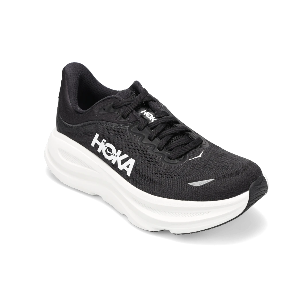 Women's Bondi 9 (WIDE) Black/White – Tradehome Shoes