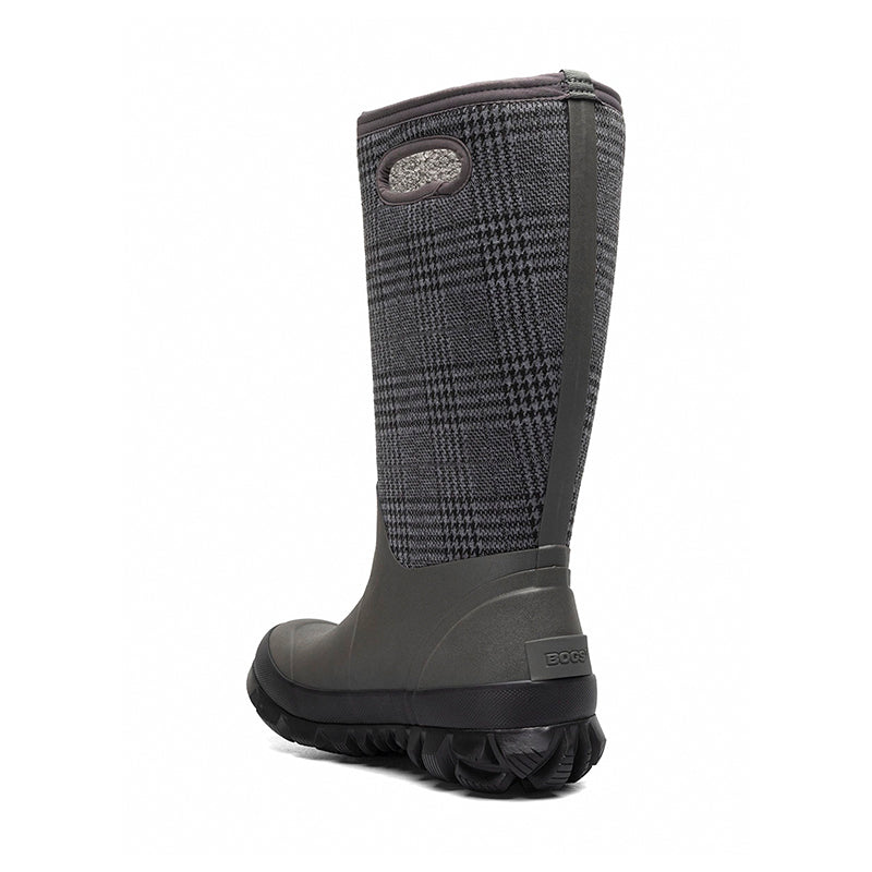 Women's Whiteout Plaid Cement