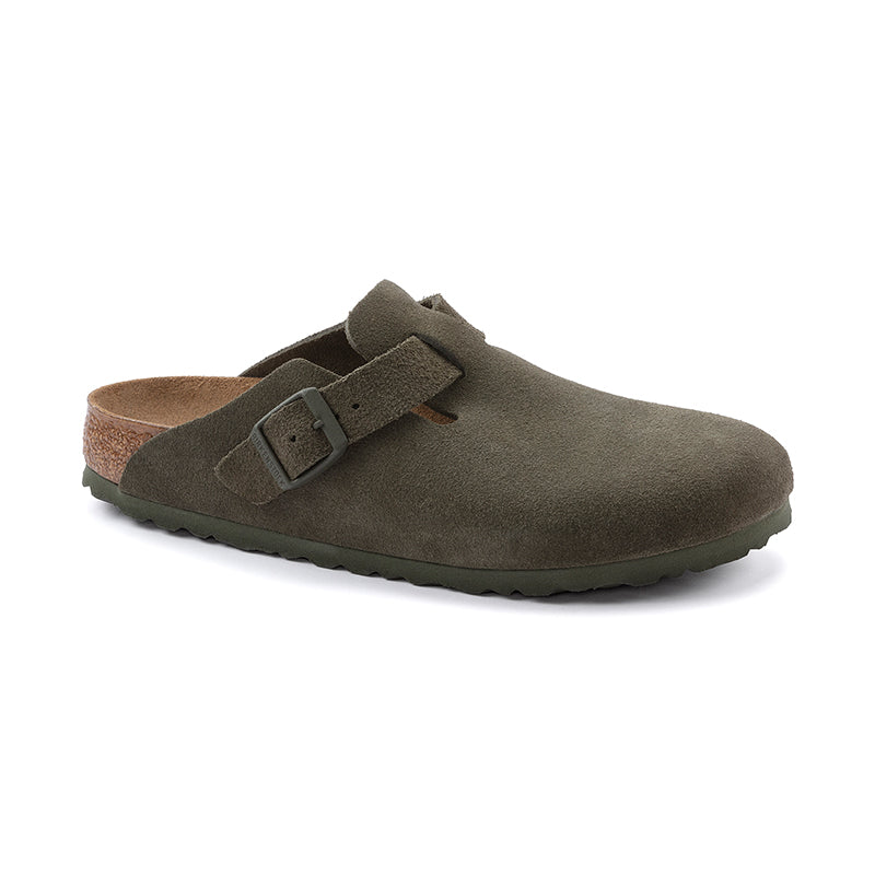 Women's Boston Narrow Thyme Suede – Tradehome Shoes