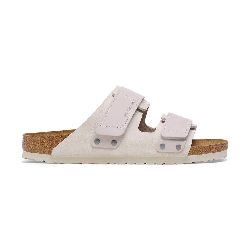 Birkenstock Men\'s Arizona Soft Footbed Suede Antique White Sandals Size 10. NEW BIRKENSTOCK Arizona Soft Footbed Sandal in Antique White  main image 4