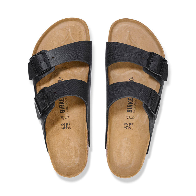 Men's Arizona Saffiano Black Birko-Flor – Tradehome Shoes