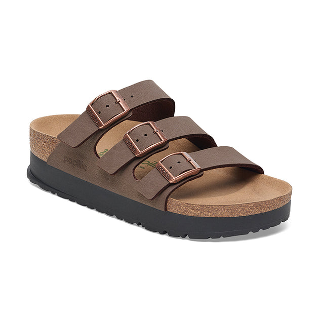 Shop Women's Florida III Platform Vegan Narrow Mocha Birkibuc