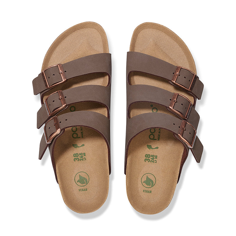 Women's Florida III Platform Vegan Narrow Mocha Birkibuc