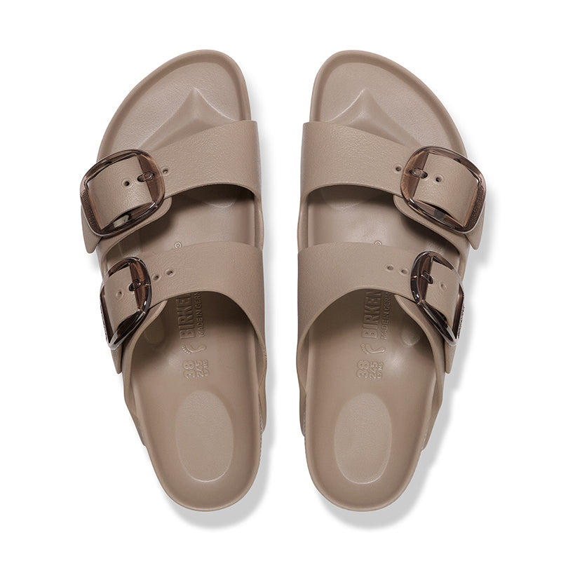 Women's Arizona Big Buckle EVA Narrow Grey Taupe