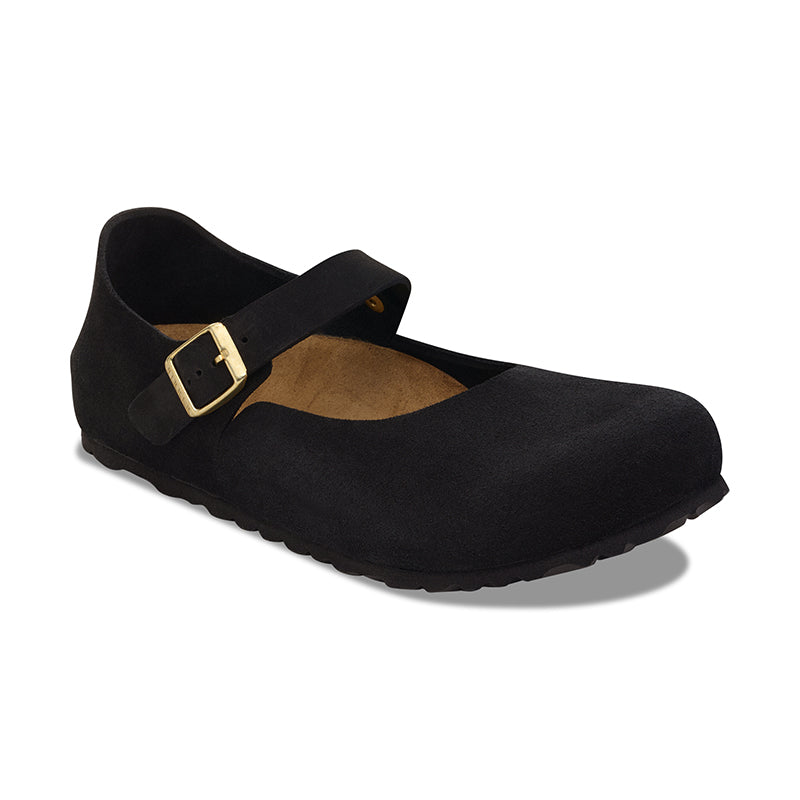 Women's Mantova Narrow Black Suede