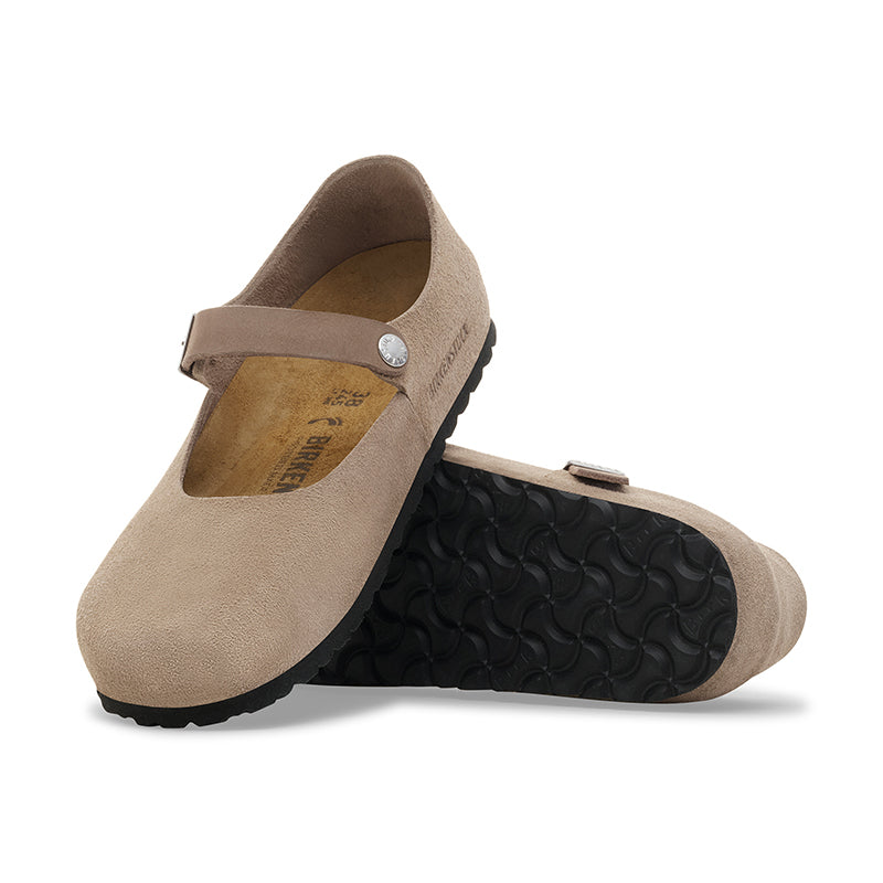 Women's Mantova Narrow Taupe Suede