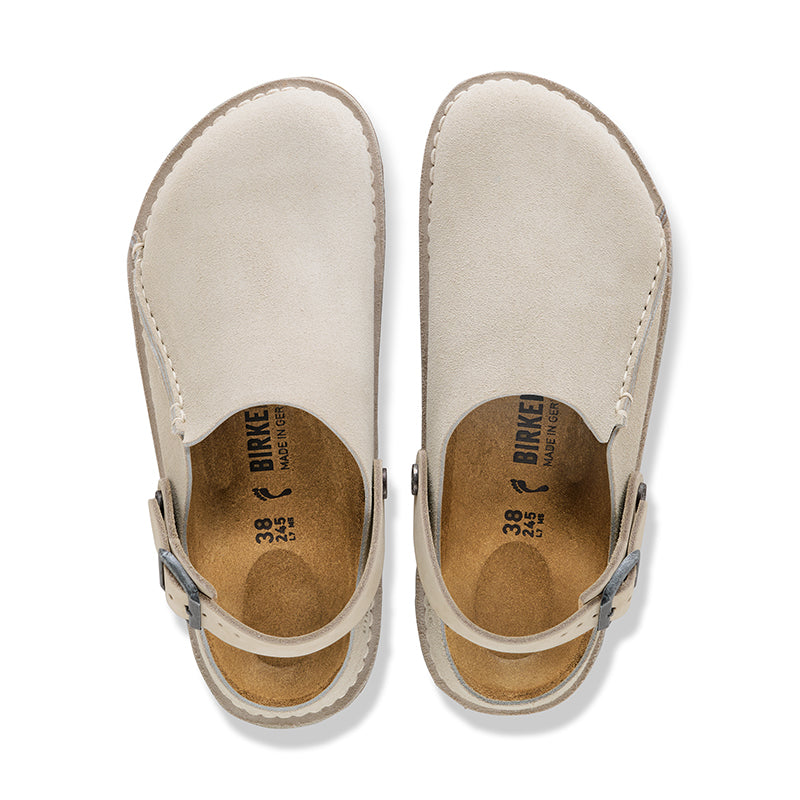 Women's Lutry Narrow Oyster Suede