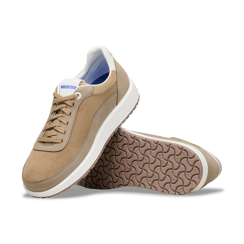 Women's Honnef City Narrow Grey Taupe Suede/Leather