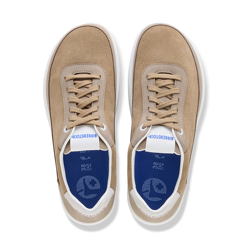 Women's Honnef City Narrow Grey Taupe Suede/Leather
