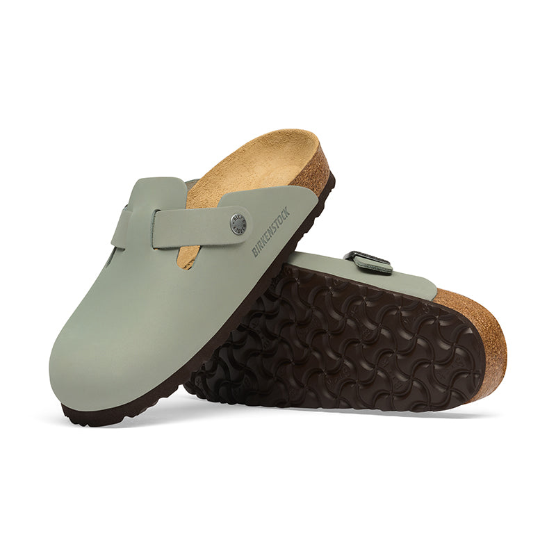 Shop Women's Boston Narrow Pure Sage Oiled Leather | Women's Slip