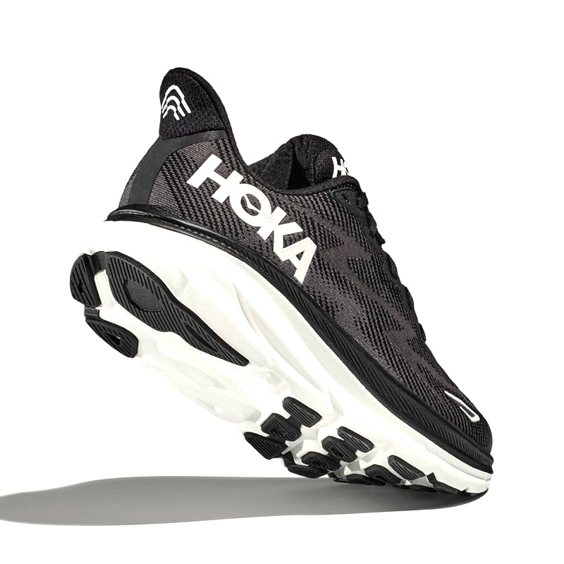 Black and store white hoka shoes