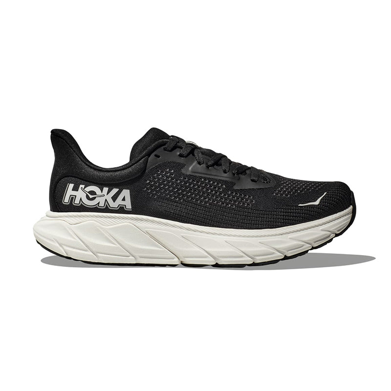 Hoka One Mens Bondi 7 Size 11 Black White Running Shoes store Worn Once