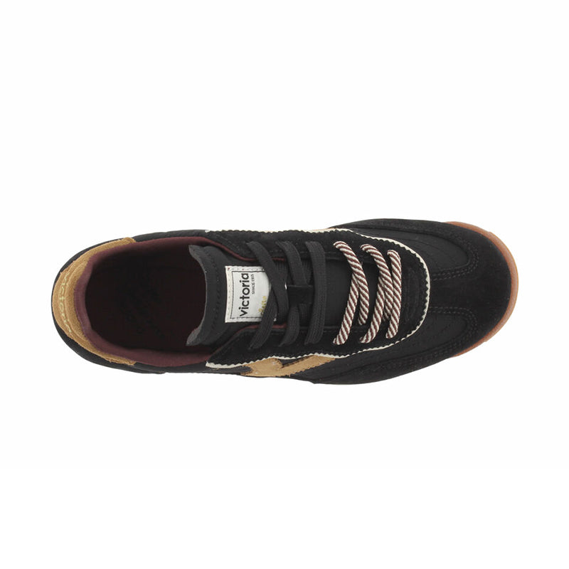 Women's Saturno Serraje & Nylon Negro