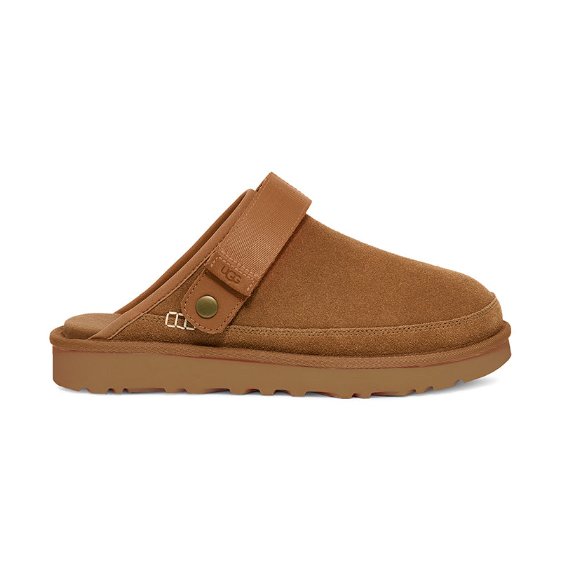 UGG® Men\'s Goldencoast II Goldencoast II Suede Clogs Slip-On Shoes Size 12 NWOT Mens UGG® Goldencoast II Clog - Chestnut | Journeys main image 4