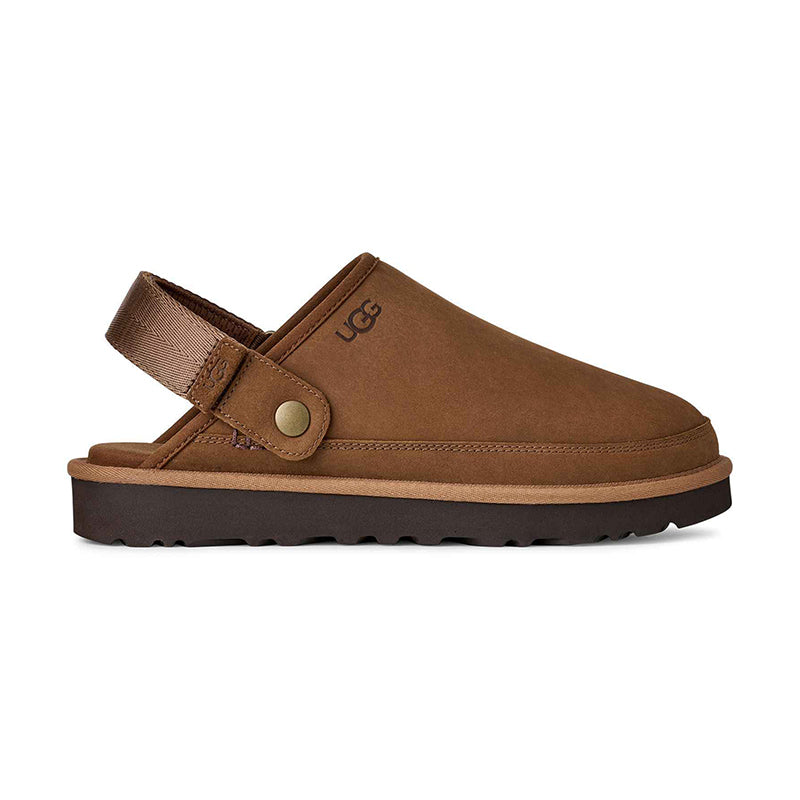 Shop Men's Goldencoast Clog II Nubuck Dark Chestnut | Men's Slip