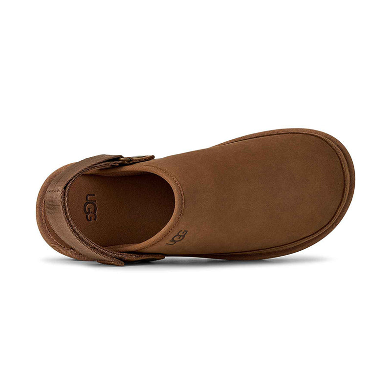 Shop Men's Goldencoast Clog II Nubuck Dark Chestnut | Men's Slip