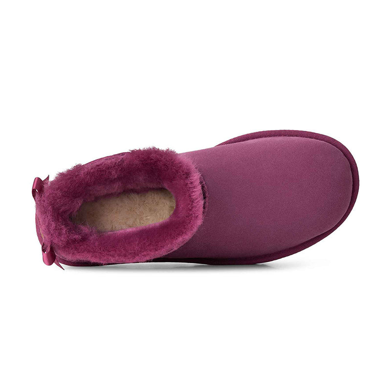 Women's Classic Ultra Mini Bailey Bow Dark Winterberry
